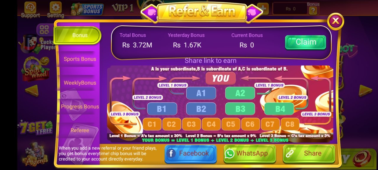 Teen Patti Happy Club 2026 Screenshot